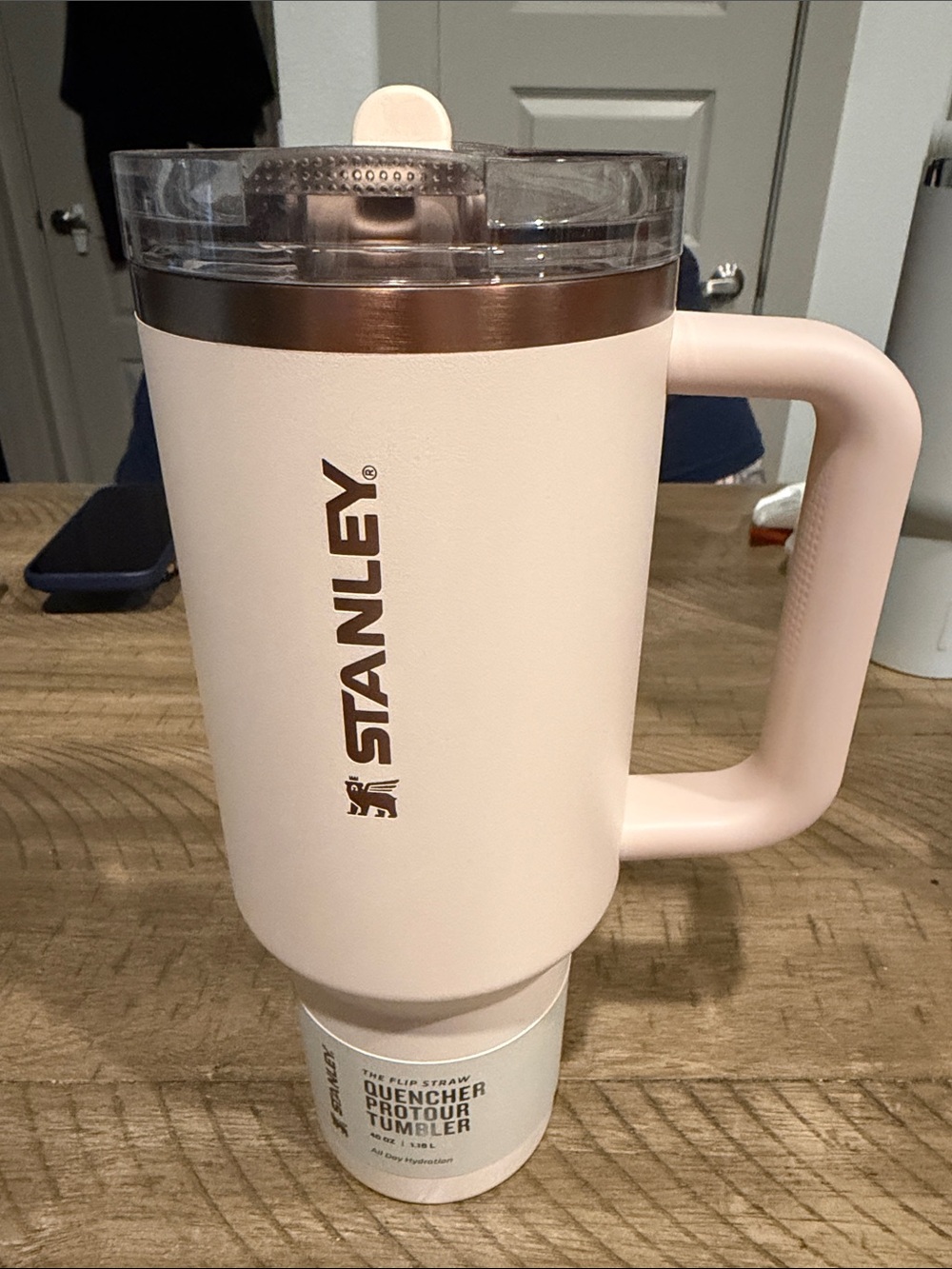 Stanley 40oz Protour rose quartz Insulated Handle Tumbler
